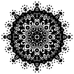 Mandala. Round Ornament Pattern. 