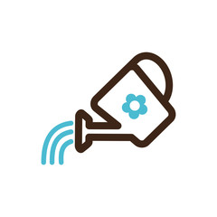 Watering can vector icon. Garden © nasik