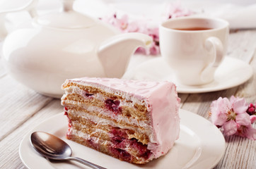 Pink cake