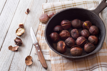 roasted chestnuts
