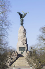 Warship Russalka monument in memory of the sunken ship