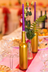 wedding candles decoration