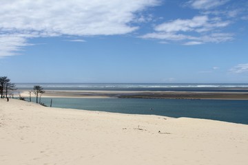 la dune du pilat et le banc d'arguin,bassin d'Arcachon