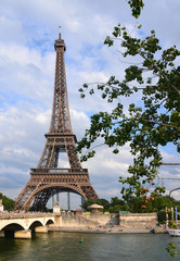 Fototapeta na wymiar der Eiffelturm