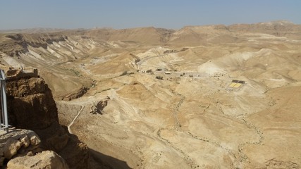 Fototapeta na wymiar Masada in Israele