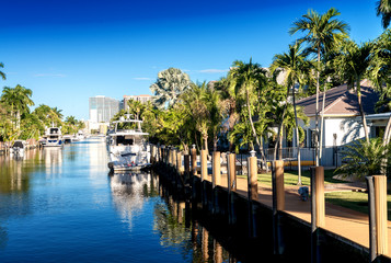 Canals of Fort Lauderdale, Florida