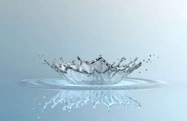 Küchenrückwand glas motiv Plusk wody © CUKMEN