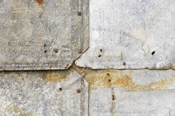 Rusted metal texture