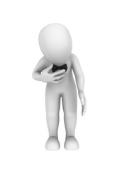 3d soccer ball. 3d illustration