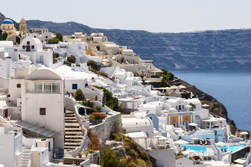 Santorini Oia Cityscape