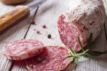 Sliced Italian Salami