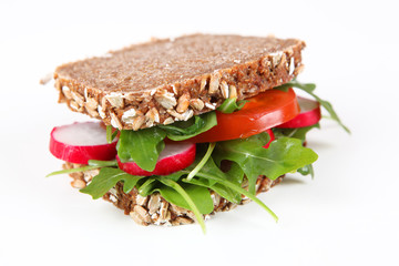 Sandwich mit Salat