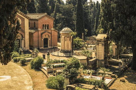 Rom Cemetery Verano_warm