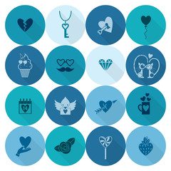 Happy Valentines Day Icons