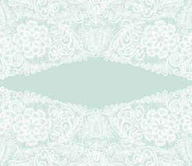 White lace Floral background, ornamental flowers. Element for we