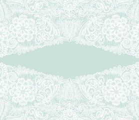 White lace Floral background, ornamental flowers. Element for we