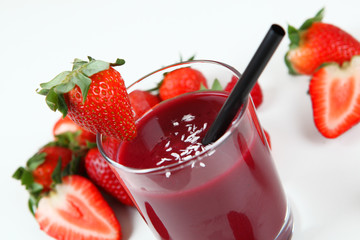 Roter Smoothie
