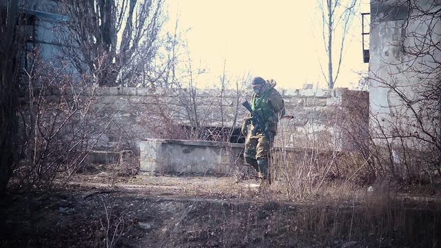 military in the landfill