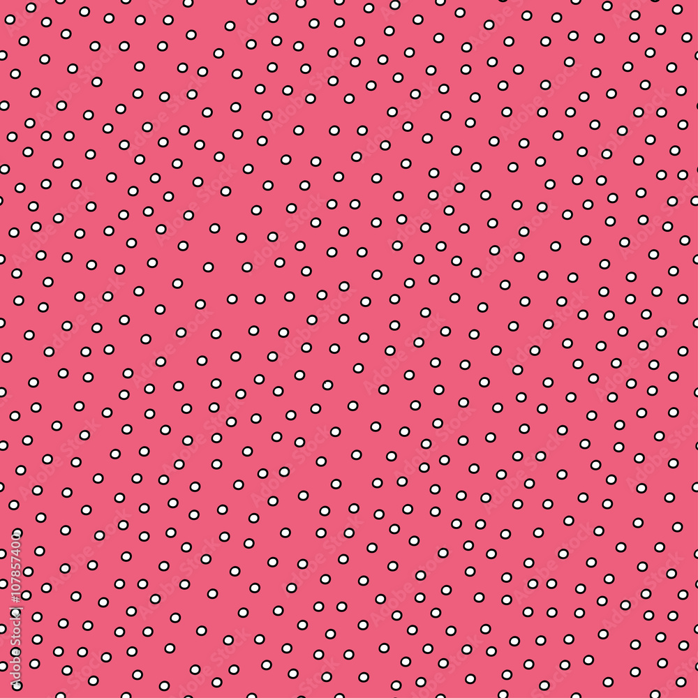 Poster seamless simple pattern with circles