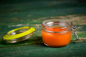 Natural diy habanero pineapple sauce