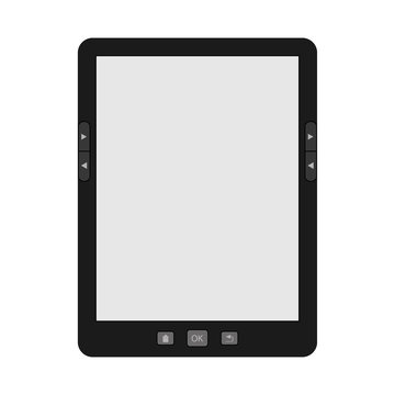portable modern tablet  e-book reader