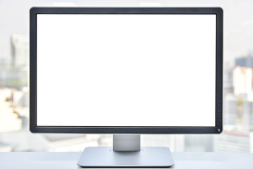 Mockup of LED monitor