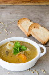 Lentil soup