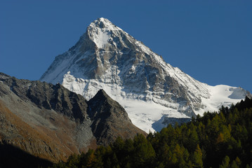 Fototapeta premium Dent Blanche, Valais, Alpes Suisses