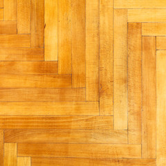 varnished oak wood parquet
