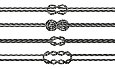 Sailor knot dividers set. 