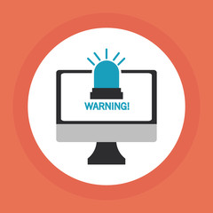 Graphic design of Security System, vector illustration