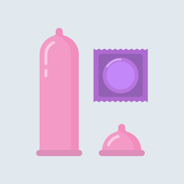 Condom vector illustration