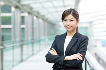 Young businesswoman