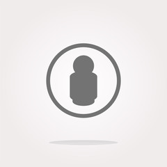 vector people silhouette web icon app button. Web Icon Art. Graphic Icon Drawing
