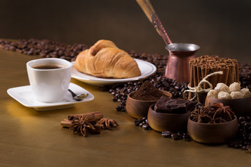 Coffee table background