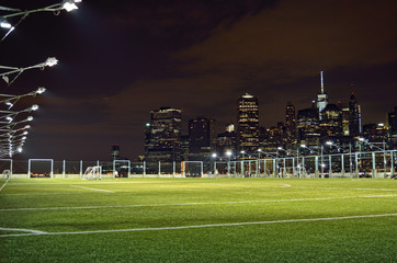 Soccer field.