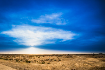 Fototapeta na wymiar Desert in Uzbekistan