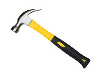 Hammer isolated  on white
