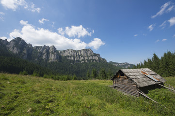 Old sheepfold on the mountain