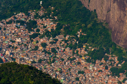 The Biggest Shanty Town in Latin America - Favela da Rocinha, Rio de Janeiro, Brazil