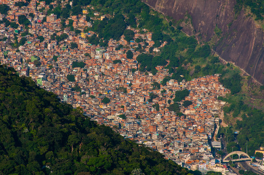 The Biggest Shanty Town in Latin America - Favela da Rocinha, Rio de Janeiro, Brazil