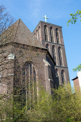 Fototapeta na wymiar St. Laurentius Kirche Duisburg Beeck