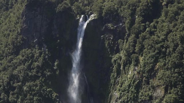 Stirling Falls in Fiordland National Park