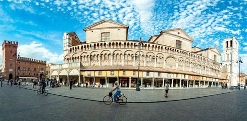 Cattedrale Ferrara - obrazy, fototapety, plakaty