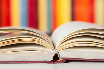 Fragment of an opened book