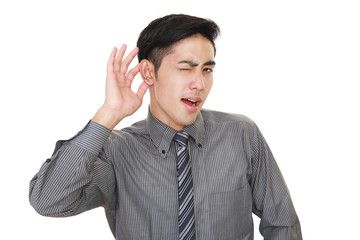 怒るビジネスマン