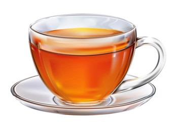 Сup with tea