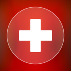 Medical cross icon