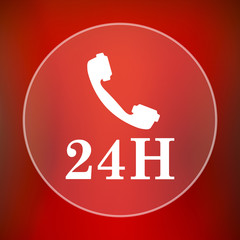 24H phone icon