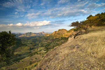 View in Simien mountains